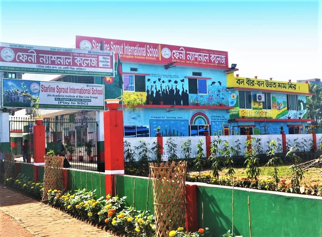 Star Line Sprout International School campus building in Feni